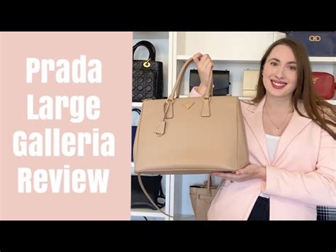 Prada Large Galleria With Strap Review 